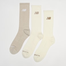 New Balance 3 Pack - Everyday Seasonal Crew beż
