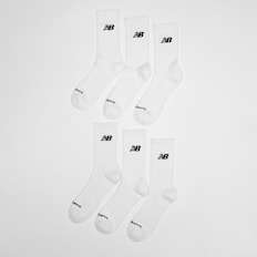 New Balance 6 PACK - Everyday Seasonal Midcalf bianco
