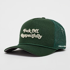 Field Grade Respectfully Twill Mesh Trucker zielony
