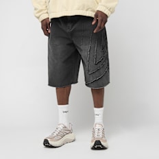 Umbro Washed Drill Shorts schwarz