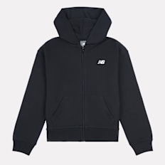 New Balance Full Zip Hoodie zwart