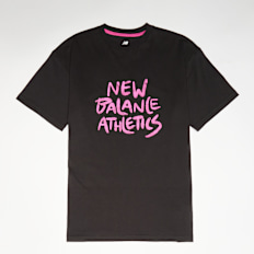 New Balance Athletics Graffiti Graphic Tee czarny