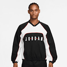 Jordan Flight Longsleeve Warm Up Top preto