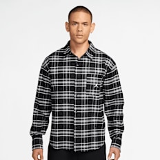 Jordan Brooklyn Flannel Graphic Longsleeve preto