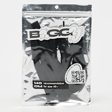 BAGGY Fat Laces 2 Layer 140cm schwarz