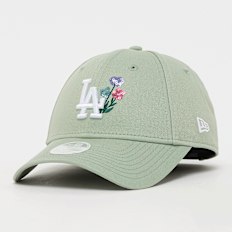 New Era Female 9Forty Floral Icon MLB Los Angeles Dodgers groen