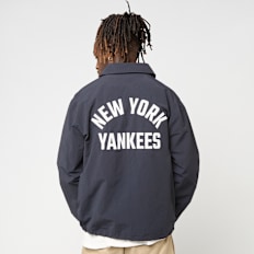 New Era MLB Coaches Jacket New York Yankees niebieski