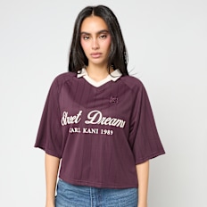 Karl Kani OG Shadow Pinstripe Soccer Jersey rood