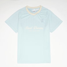 Karl Kani OG Shadow Pinstripe Soccer Jersey Junior bleu