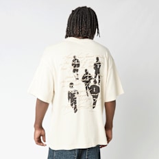 Karl Kani Signature Washed Oversized T-Shirt beż