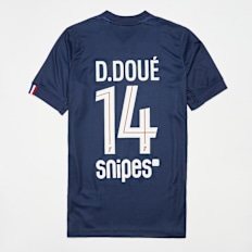 Nike   Doué / No. 14 / PSG Nike Kids Home Stadium 2025/26 niebieski