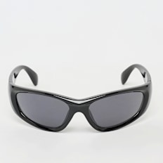SNIPES Retro Oval Shaped Sunglasses schwarz