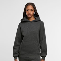 Urban Classics Ladies Fluffy Hoody grijs
