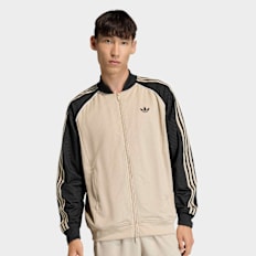 adidas Originals Loose Mesh Track Top bege