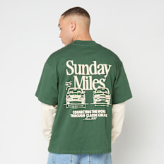 Another Cotton Lab Sunday Miles Double Layer Longsleeve vert
