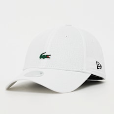 Lacoste FEMALE 9FORTY Lacoste x New Era Plain Cotton Cap blanco