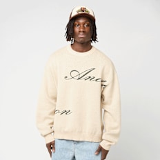 Another Cotton Lab SIGNATURE KNIT SWEATER black bege