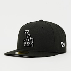 New Era GCP 59FIFTY Outline Logo MLB Los Angeles Dodgers schwarz