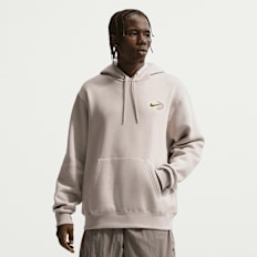 Nike Sportswear Athletic Club Hoodie bege