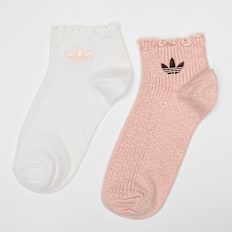 adidas Originals 2 PACK - Ruffle Quarter Socks multicolorido