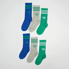 adidas Originals 6 PACK - 3 Stripes Crew Sock multicolor