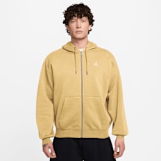 Jordan Brooklyn Fleece Oversized Full-Zip Hoodie gelb