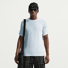 Nike   Tech Dri-FIT Short-Sleeve Top niebieski