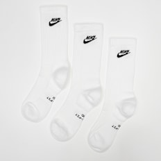 Nike   3 PACK - Everyday Elevated Futura Crew bijela