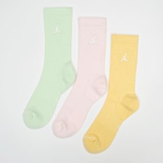 Jordan 3 PACK - Everyday Crew Socks multicolorido