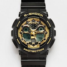 G-SHOCK GA-100GGB-1A9ER nero