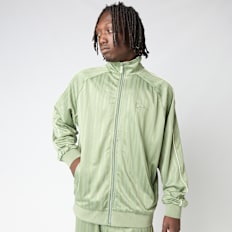 Karl Kani Signature Shadow Stripe Trackjacket grün