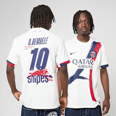 Nike   Dembélé / No. 10 / Virgil Abloh Archive / PSG DRI-Fit Jersey Shortsleeve Stadium 25/26 bianco
