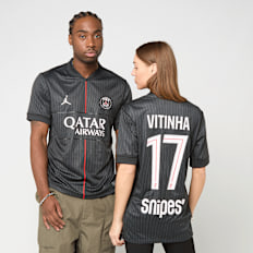 Jordan Vitinha / No. 17 / PSG Jordan Fourth Stadium 2025/26 bleu