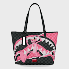 SPRAYGROUND Pink Panther On The Run Tote Schwarz