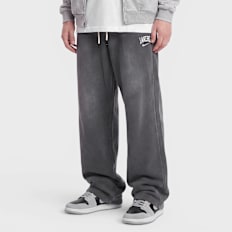 Nike   LA Lakers MNK TF SI Fleece Open Hem Washed Pant grau