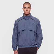 Under Armour Unstoppable Woven Halfzip Solid blau