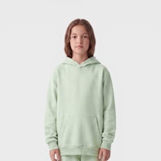 Urban Classics Fluffy Hoody grün
