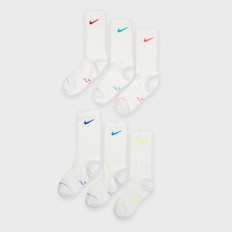 Nike 6 PACK - Everyday Elevated Crew weiß