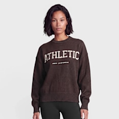 aim'n Athletic Knit Sweatshirt brun