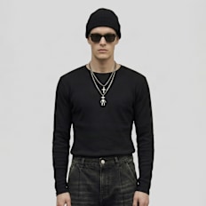 Urban Classics Loose Longsleeve Shirt noir