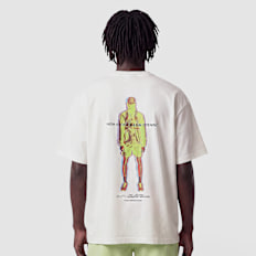 HALO Graphic Boxy T-Shirt Beige