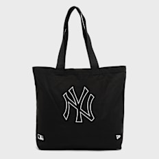 New Era MLB Light Canvas Tote New York Yankees schwarz