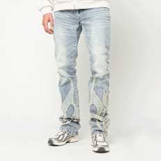Smoke Rise Tribal Denim Jeans Selene niebieski