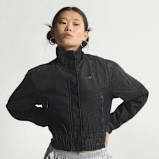 adidas Originals Essential Denim Tracktop zwart