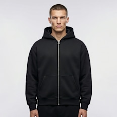 Urban Classics Heavy Scuba Zip Hoody czarny
