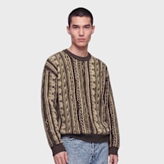 Colucci Flatknit Sweater braun
