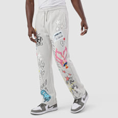Smoke Rise Doodle Fleece Pant Multicolore
