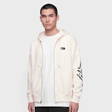 Nike Sportswear SF Graphic Full Zip Hoodie Blanc
