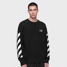 Off-White L/AB Crew Neck Sweater Noir