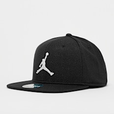 Jordan Pro Jumpman Snapback Hat schwarz